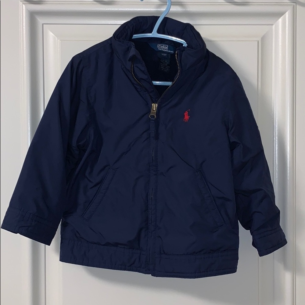 Polo by Ralph Lauren Navy Jacket with Red Pony